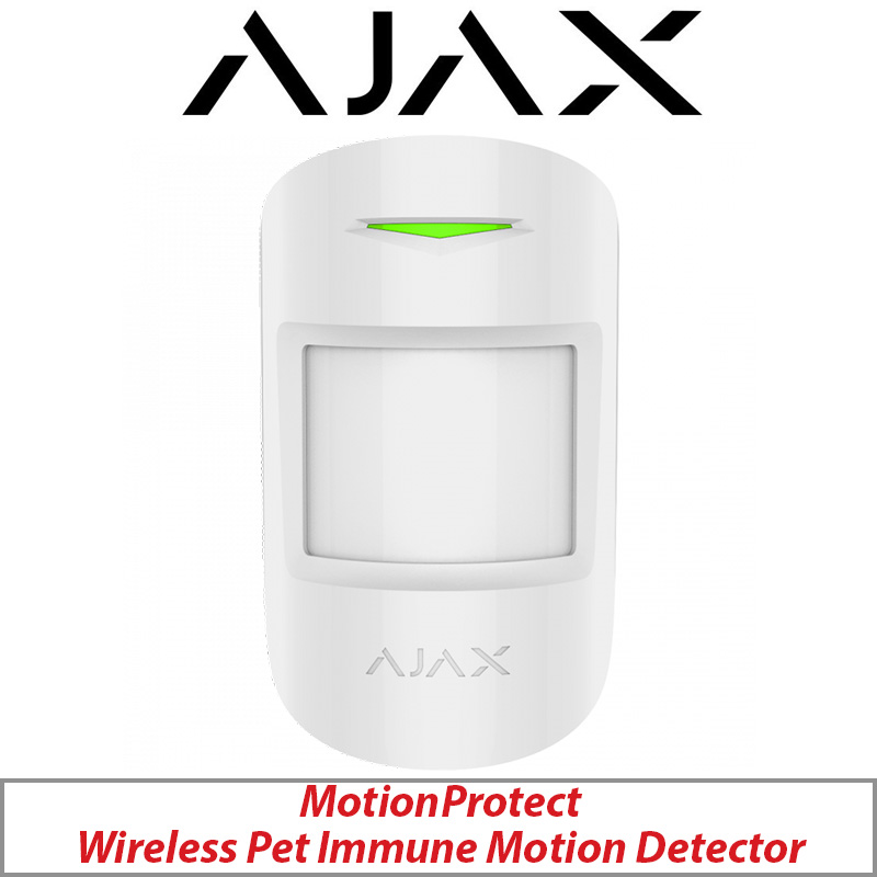 AJAX MOTION PROTECT PET TOLERANT WIRELESS PIR AJAX-22940 WHITE