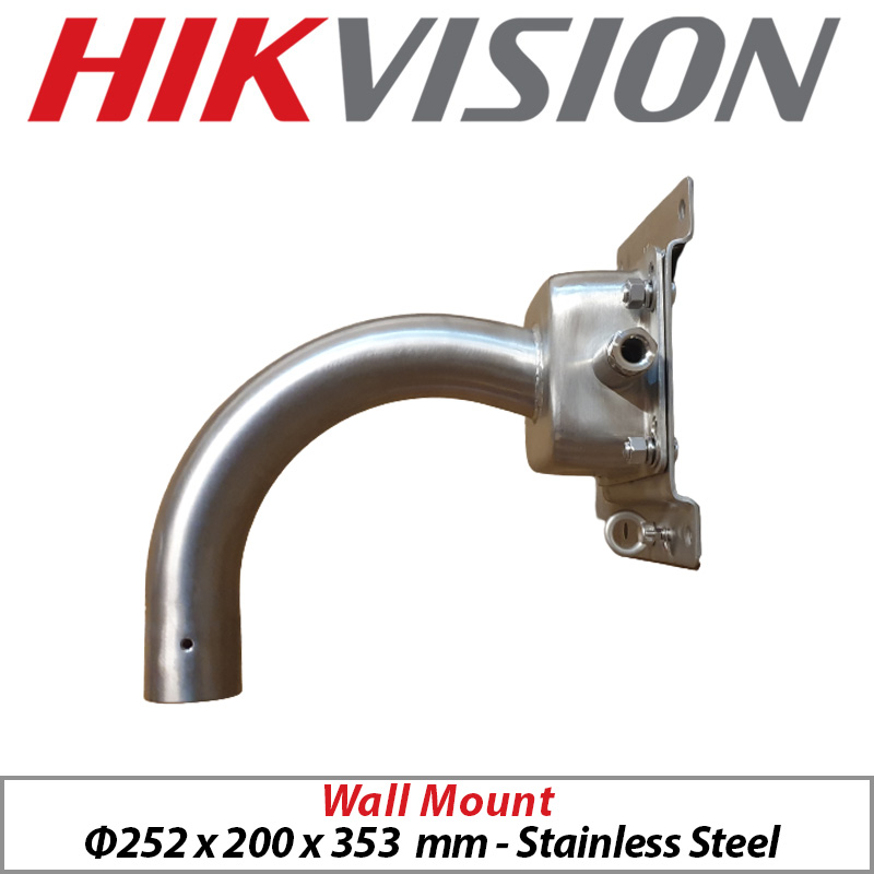 HIKVISION WALL MOUNT BRACKET FOR EXPLOSIVE ATMOSPHERES STAINLESS STEEL DS-1685ZJ-X