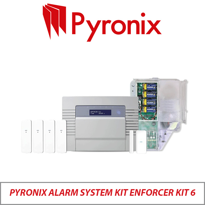 PYRONIX ALARM SYSTEM KIT ENFORCER KIT 6 V11 - ENF-KIT6-UK