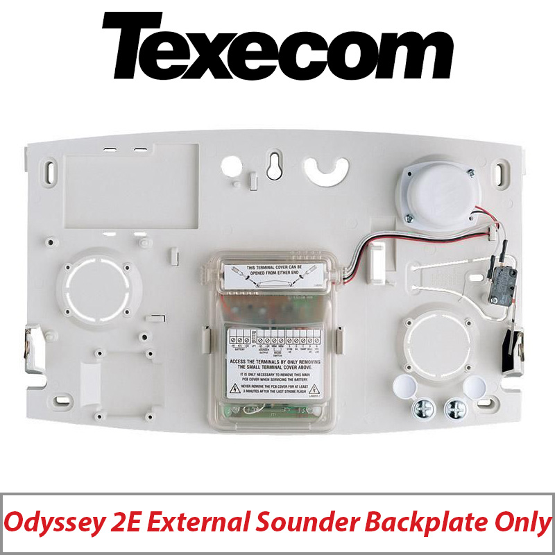 TEXECOM ODYSSEY 2E FCB-0066 EXTERNAL SOUNDER BACKPLATE ONLY