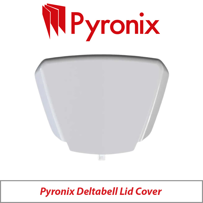 PYRONIX EXTERNAL DELTABELL LID COVER WHITE FPDELTA-CW