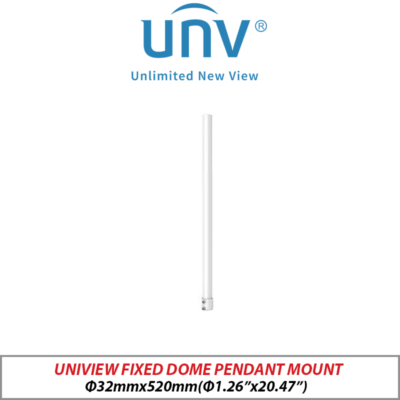 UNIVIEW FIXED DOME PENDANT MOUNT UNV-TR-SE24-A-IN