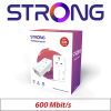 STRONG POWERLINE ADAPTER 600 DUO UK V2  STRONG-POWERLINE-600