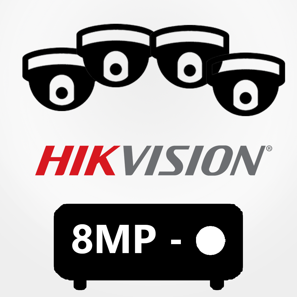 HIKVISION 8MP IP KIT