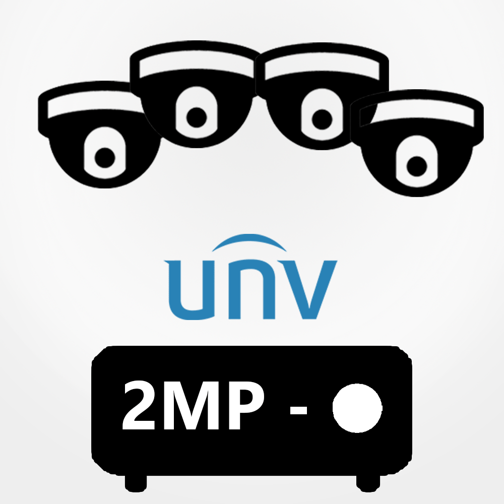UNIVIEW 2MP IP KIT