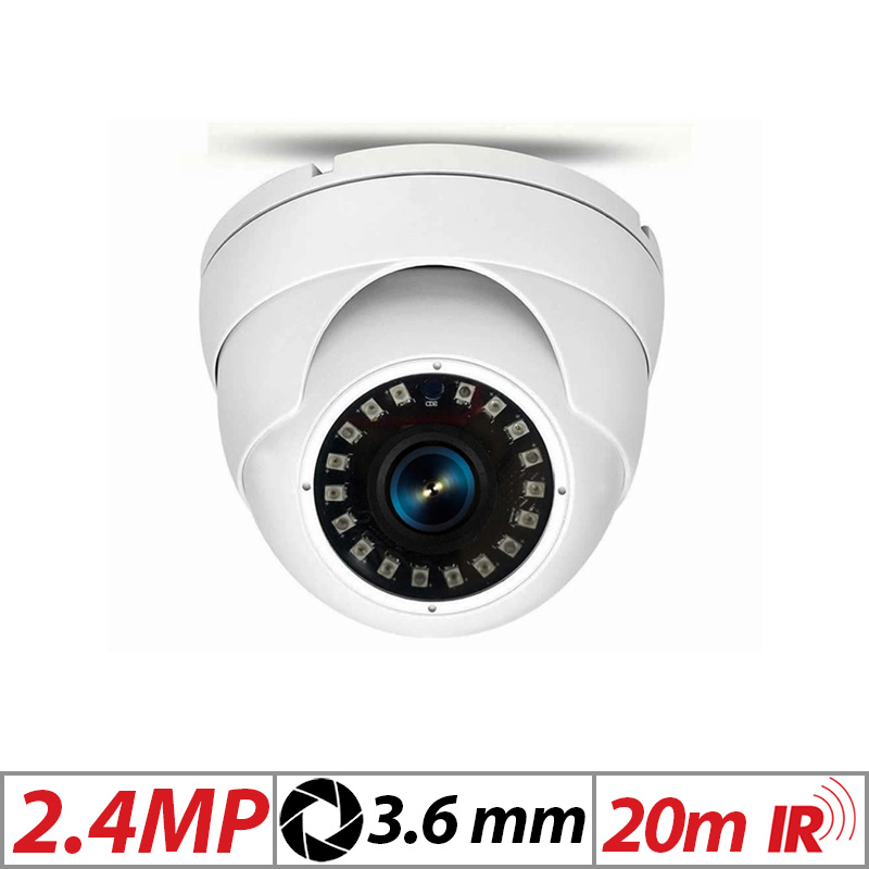 Analog CCTV Camera HD 1080P 4in1 (TVI/AHD/CVI/CVBS) Security Dome