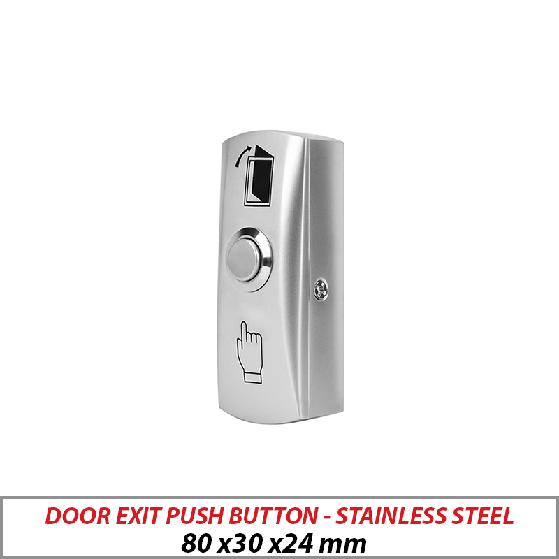 DOOR EXIT - STAINLESS STEEL DOOR EXIT PUSH BUTTON ACM-K14