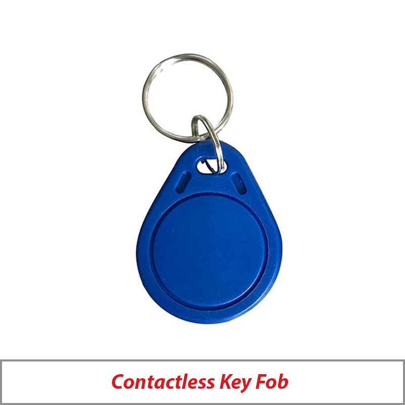 KEY FOB -  WATERPROOF BLUE PROXIMITY SMART DOOR ACCESS CONTROL KEYFOB