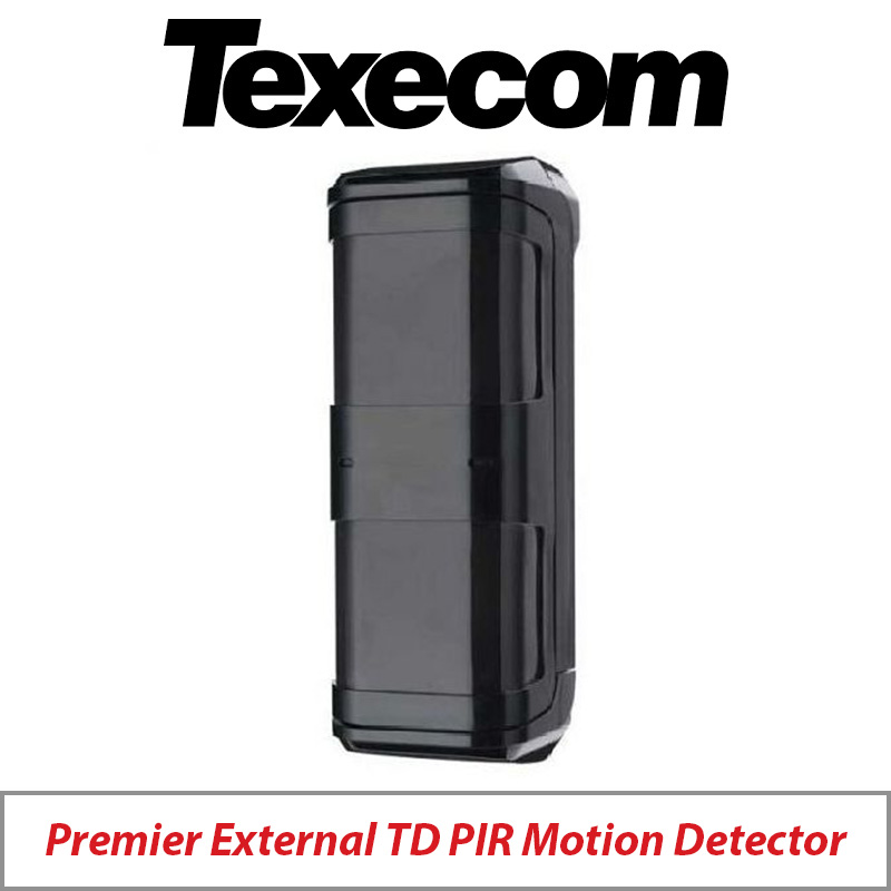 TEXECOM PREMIER AFQ-0001 EXTERNAL TD PIR MOTION DETECTOR BLACK