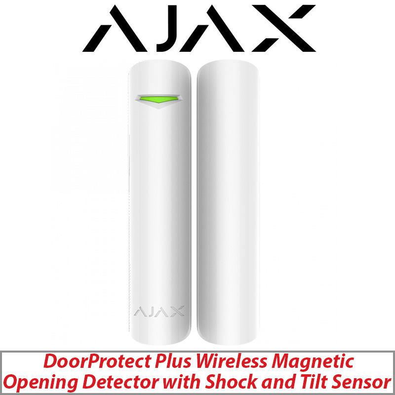 AJAX DOOR PROTECT PLUS WIRELESS COMBINED SHOCK TILT AND DOOR CONTACT AJAX-22978 WHITE