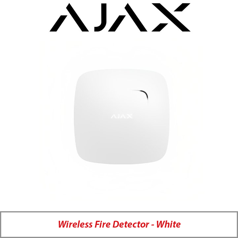 AJAX WIRELESS FIRE DETECTOR WHITE AJAX-8209-WHITE