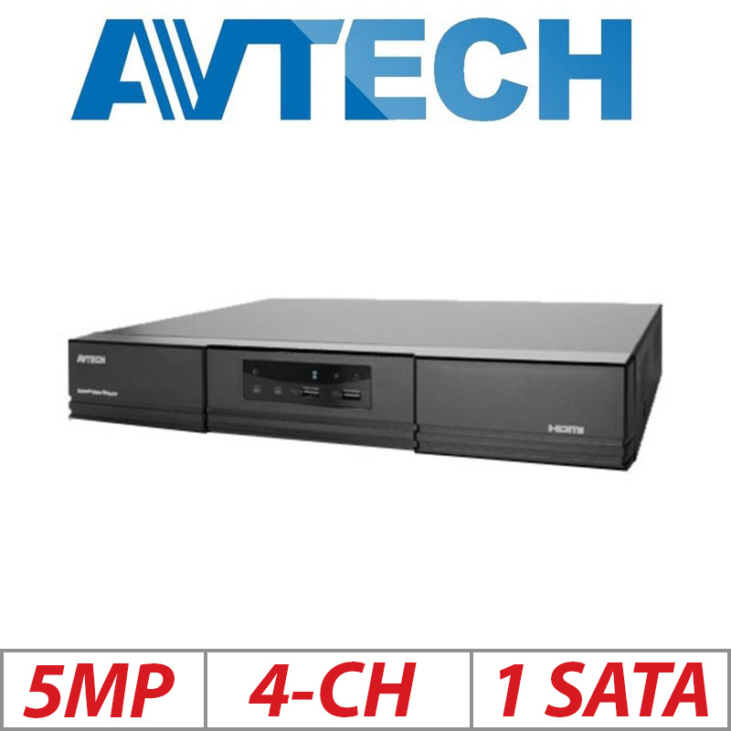 Hikvision AVTECH EZD5104 5MP HD DVR XVR 4CH CCTV SECURITY RECORDER 1080P HDMI CVI TVI AHD 
