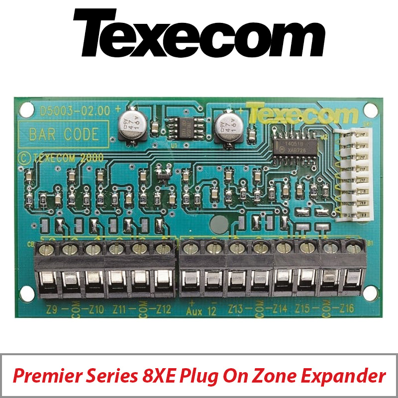 TEXECOM PREMIER 8XE CCD-0001 INTERNAL EXPANDER FOR PREMIER 24 - GRADE 3