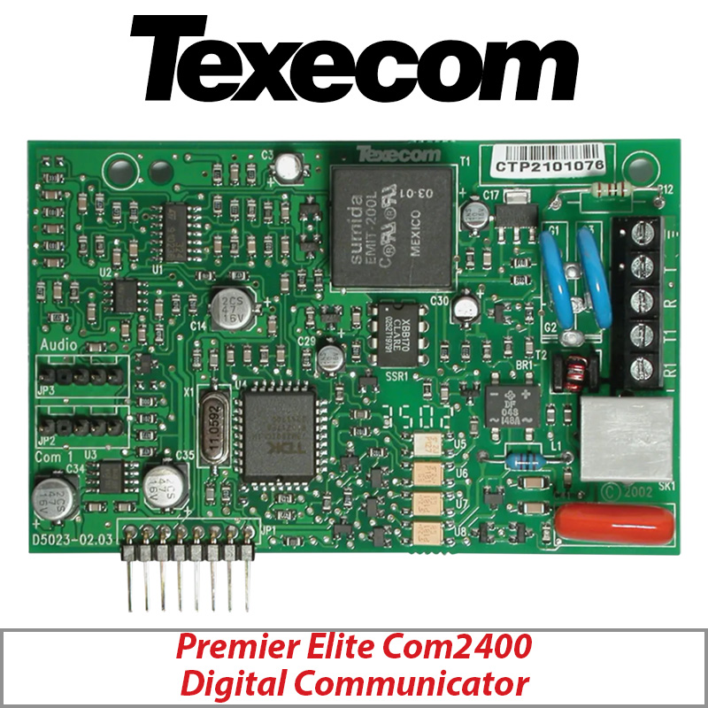 TEXECOM PREMIER ELITE CEC-0001 COM2400 DIGITAL COMMUNICATOR