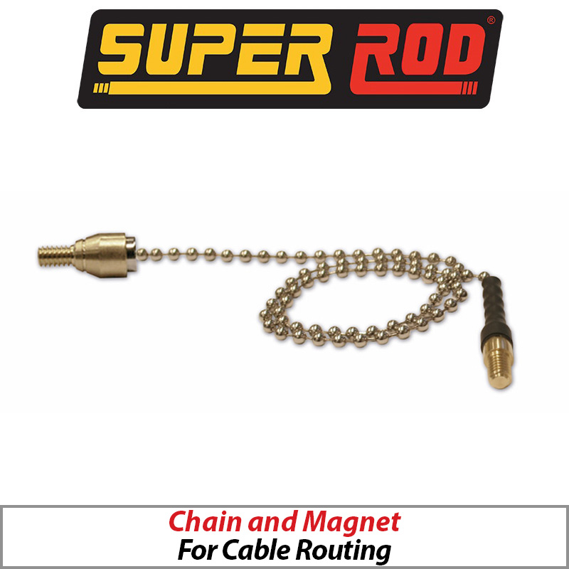 SUPER ROD CHAIN & MAGNET FOR CABLE ROUTING - CRCM