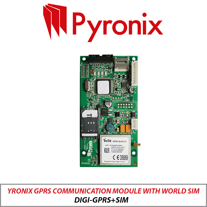 PYRONIX GPRS COMMUNICATION MODULE WITH WORLD SIM DIGI-GPRS+SIM