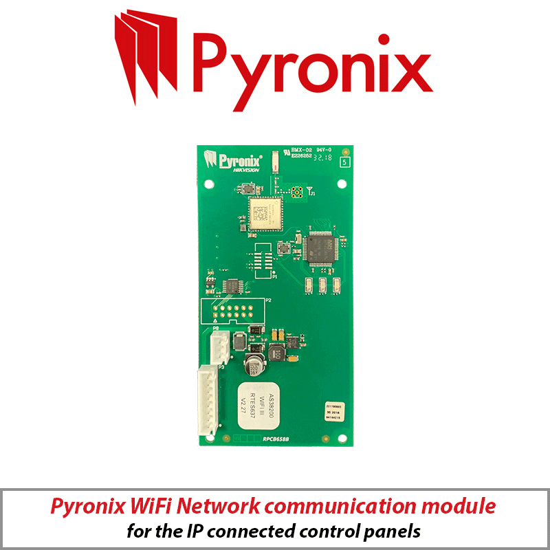 PYRONIX WIFI NETWORK COMMUNICATION MODULE FOR THE IP CONNECTED CONTROL PANELS DIGI-WIFI