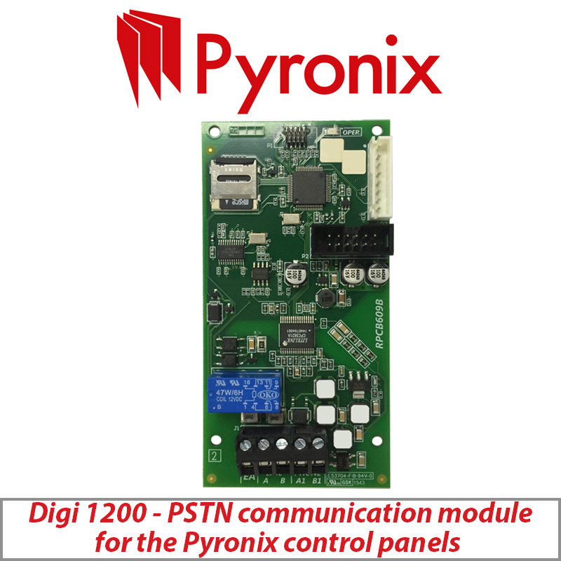 PYRONIX PSTN COMMUNICATION MODEM FOR PYRONIX CONTROL PANELS DIGI-1200