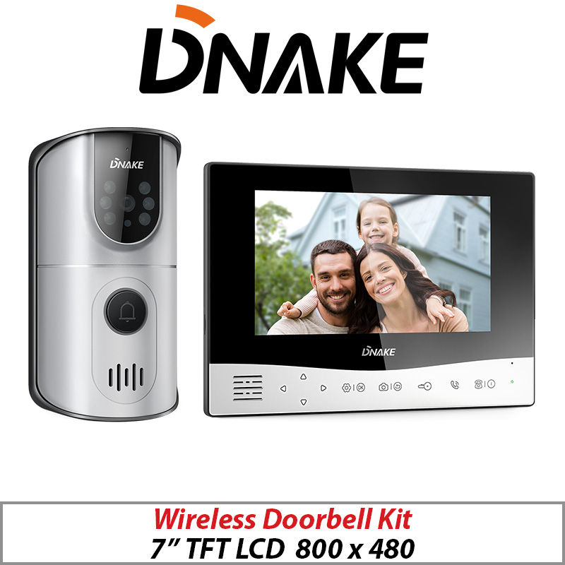 DNAKE WIRELESS DOORBELL BATTERY POWERED KIT DK250