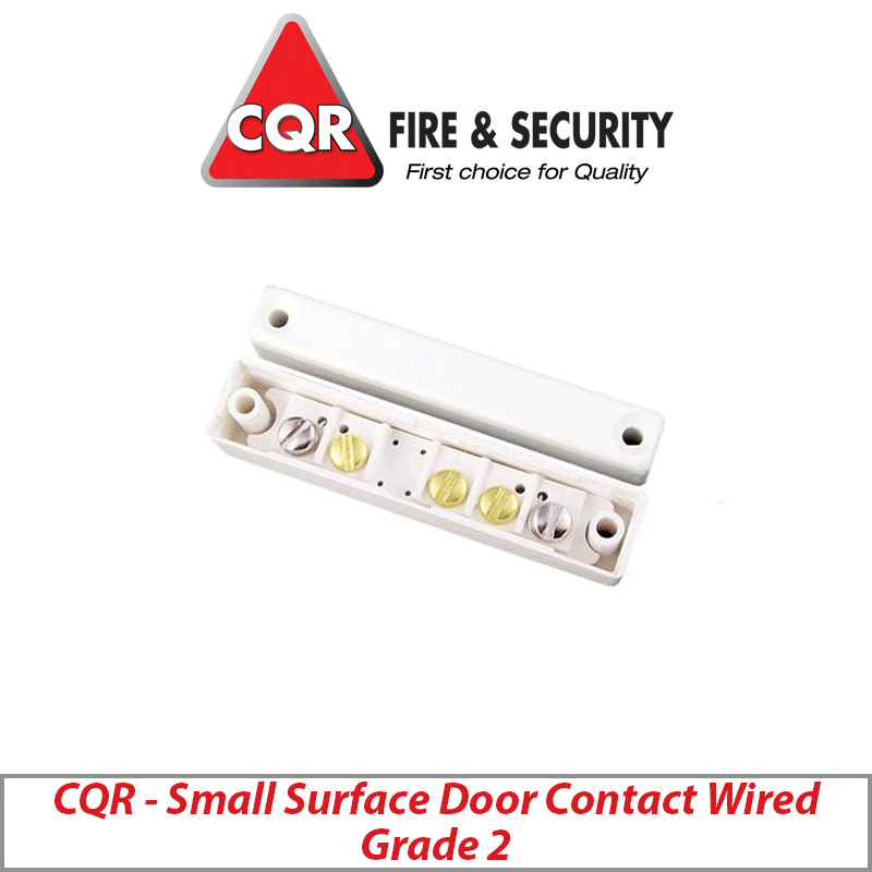 CQR SMALL SURFACE DOOR CONTACT WIRED GRADE 2 DOOR-SC517