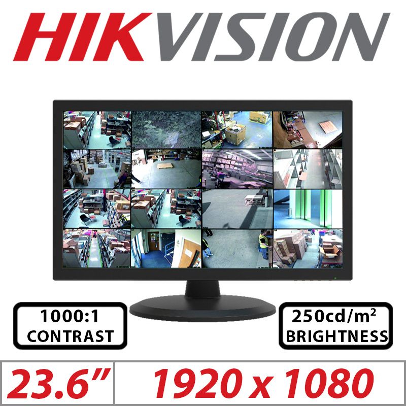 23.6 INCH HIKVISION FULL HD MONITOR DS-D5024FC