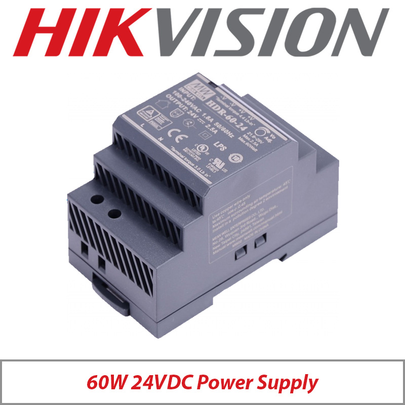 HIKVISION 60W 24VDC POWER SUPPLY UNIT DS-KAW60-2N