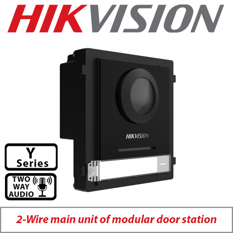 2MP HIKVISION TWO WIRE MAIN UNIT VIDEO INTERCOM DOOR STATION DS-KD8003Y-IME2