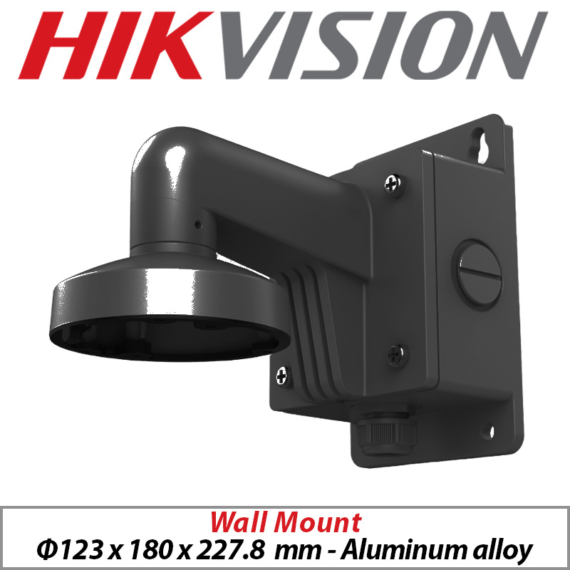 HIKVISION WALL MOUNT BRACKET WITH JUNCTION BOX DS-1272ZJ-110B-BLACK