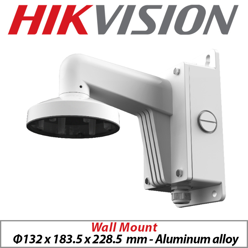 HIKVISION WALL MOUNT BRACKET WITH JUNCTION BOX DS-1273ZJ-130B