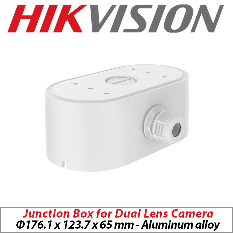 HIKVISION JUNCTION BOX FOR DUAL LENS CAMERA DS-1280ZJ-DE7