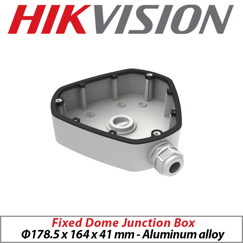 Hikvision DS-1280ZJ-DM8 Junction Box Bracket For DS-2CD2343G2-I & 2383G2-IU Cameras
