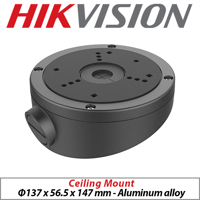 HIKVISION INCLINED CEILING MOUNT FOR DOME CAMERA DS-1281ZJ-S BLACK