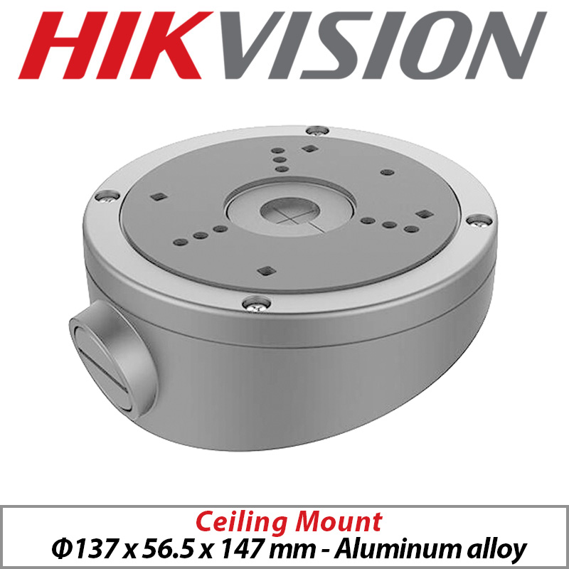 HIKVISION INCLINED CEILING MOUNT FOR DOME CAMERA DS-1281ZJ-S GREY