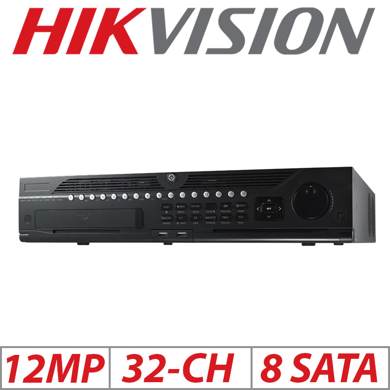 12MP 32CH HIKVISION NON POE NVR DS-9632NI-I8 GRADED ITEM