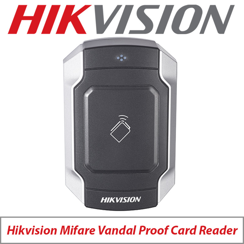 MIFARE CARD READER - HIKVISION VANDAL PROOF CARD READER NO KEYPAD DS-K1104M