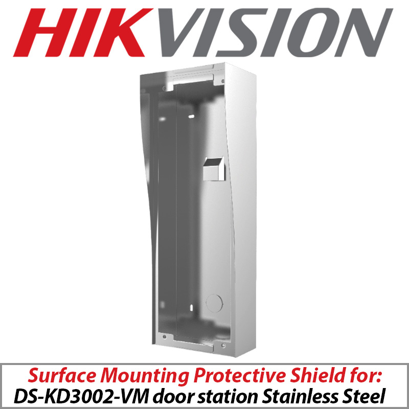 HIKVISION PROTECTIVE SHIELD - SURFACE MOUNTING - FOR DS-KD3002-VM VILLA DOOR STATION DS-KAB13-D