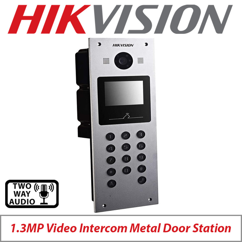 1.3MP HIKVISION KD3 SERIES METAL DOOR STATION DS-KD3002-VM