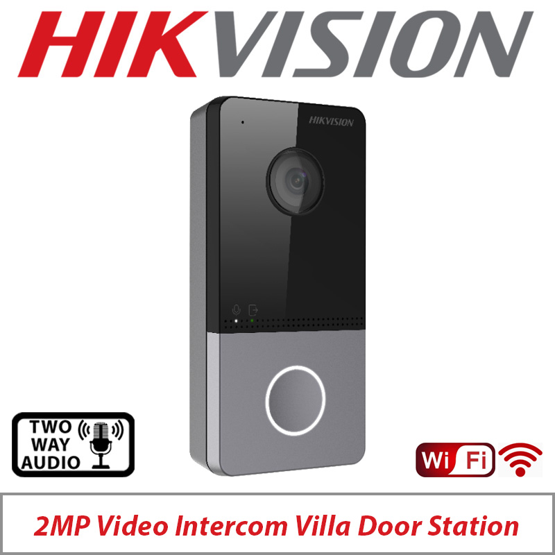 2MP HIKVISION VIDEO INTERCOM VILLA DOOR STATION DS-KV6113-WPE1(C)