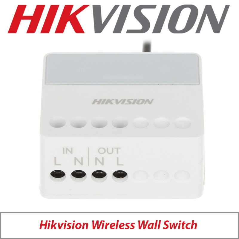 HIKVISION AX PRO SERIES WIRELESS WALL SWITCH DS-PM1-O1H-WE
