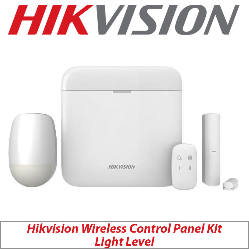 HIKVISION AX PRO SERIES WIRELESS CONTROL PANEL KIT LIGHT LEVEL DS-PWA64-KIT-WE
