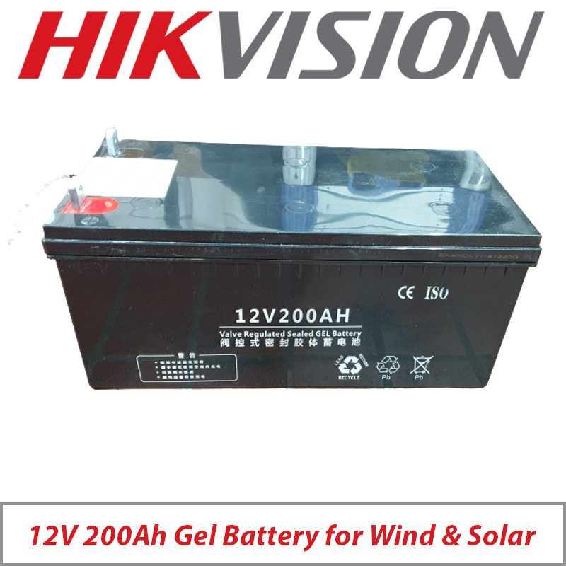 HIKVISION 200AH GEL BATTERY FOR WIND AND SOLAR SYSTEM DS-TLWSP-P200