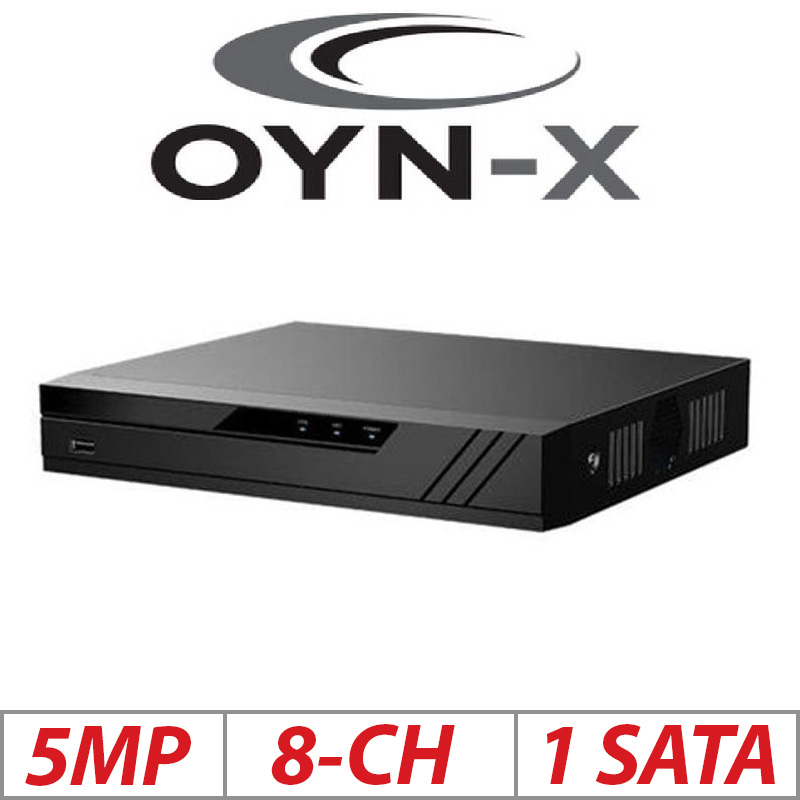 5MP 8CH OYN-X H.265 PENTA-BRID 1U DVR EAG-5MP-PRO-A1-8
