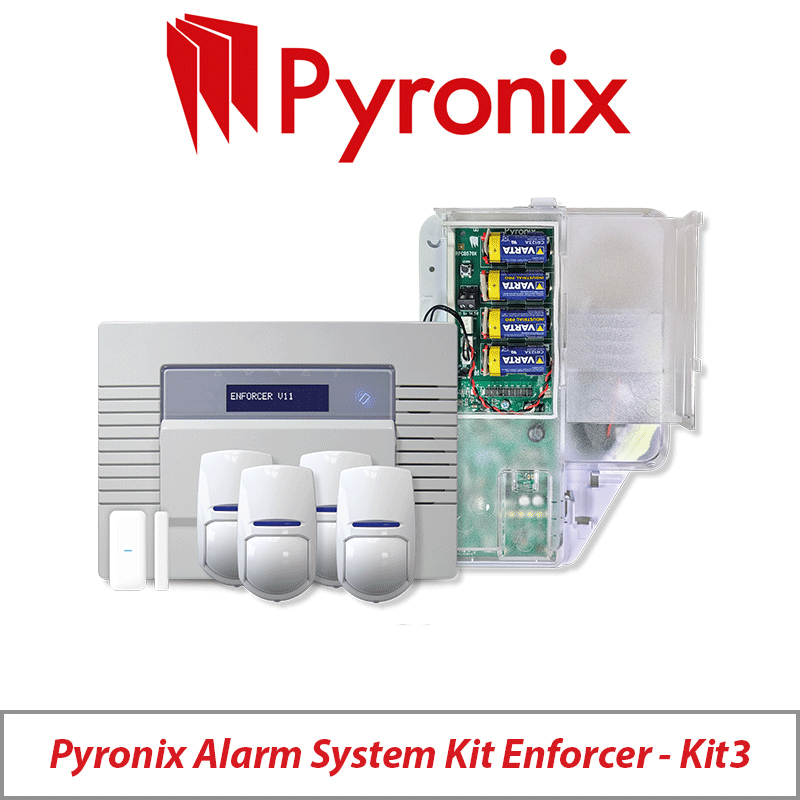 PYRONIX ALARM SYSTEM KIT ENFORCER KIT 3 V11 - ENF/KIT3-UK