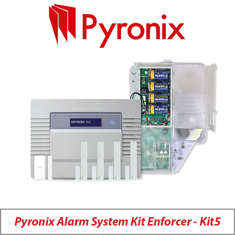 PYRONIX ALARM SYSTEM KIT ENFORCER KIT 5 V11 - ENF-KIT5-UK