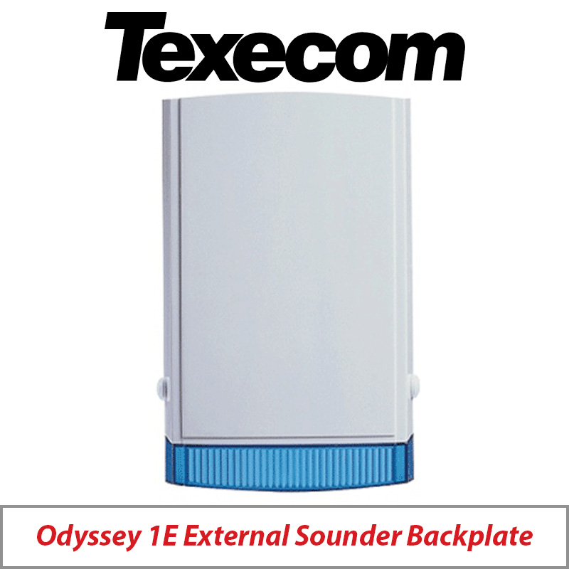 TEXECOM ODYSSEY 1 FCA-0410 COMPACT SOUNDER COVER WHITE/BLUE