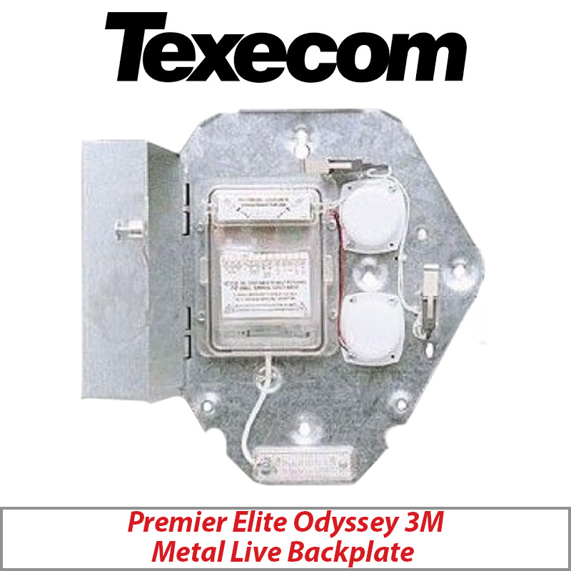 TEXECOM PREMIER ELITE ODYSSEY 3M FCC-1108 METAL LIVE BACKPLATE - GRADE 3
