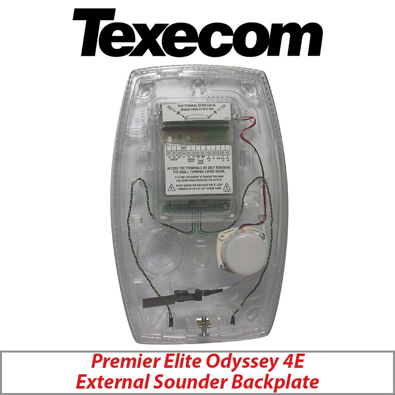 TEXECOM PREMIER ELITE ODYSSEY 4E FCD-0261 EXTERNAL SOUNDER BACKPLATE