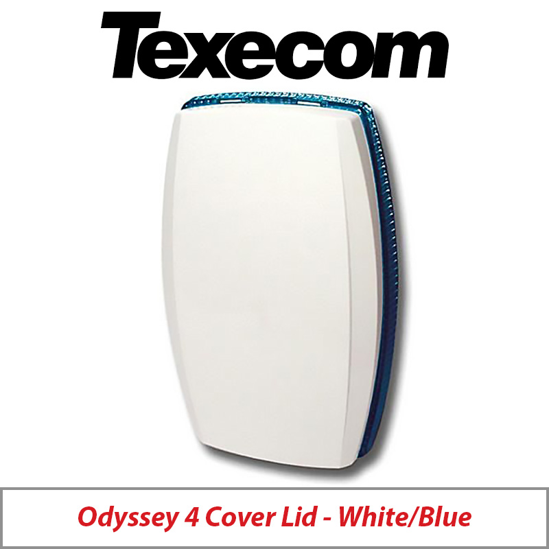 TEXECOM ODYSSEY 4 FCD-0348 COVER LID IN WHITE/BLUE