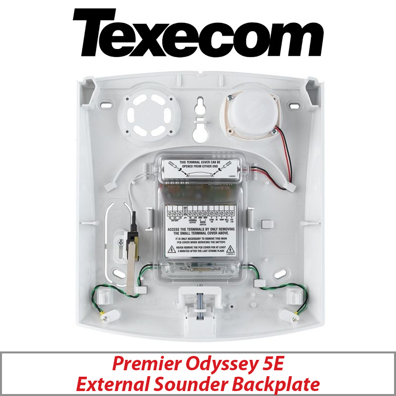 TEXECOM PREMIER ODYSSEY 5E FCE-0043 EXTERNAL SOUNDER BACKPLATE - GRADE 2