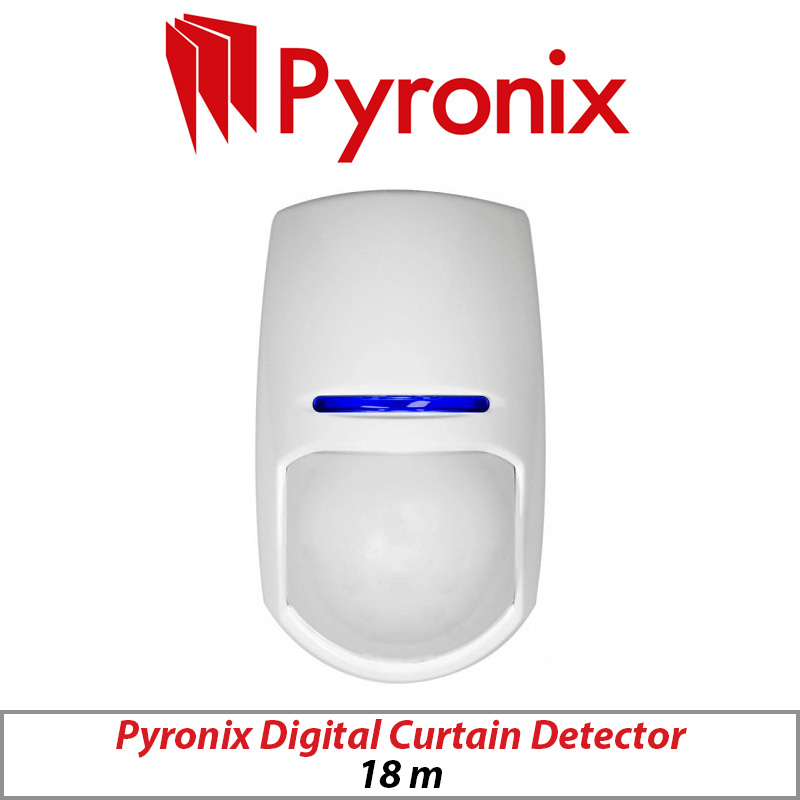 PYRONIX DETECTOR - 18M DUAL ELEMENT DIGITAL PYRO-ELECTRIC DETECTOR GRADE 2 FPKX18DC
